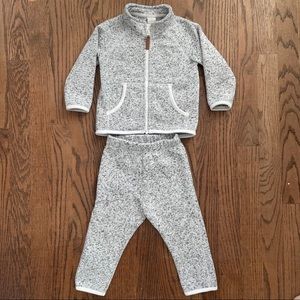 Toddler H&M Fleece Set - jacket and sweatpant